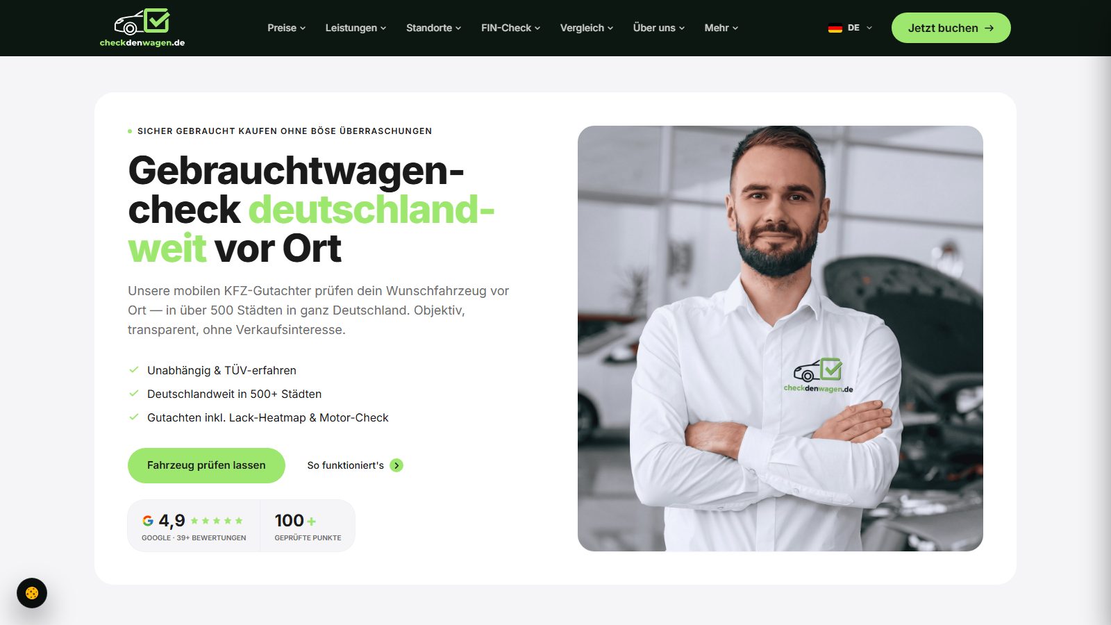 CheckDenWagen — Projekteinblick 1