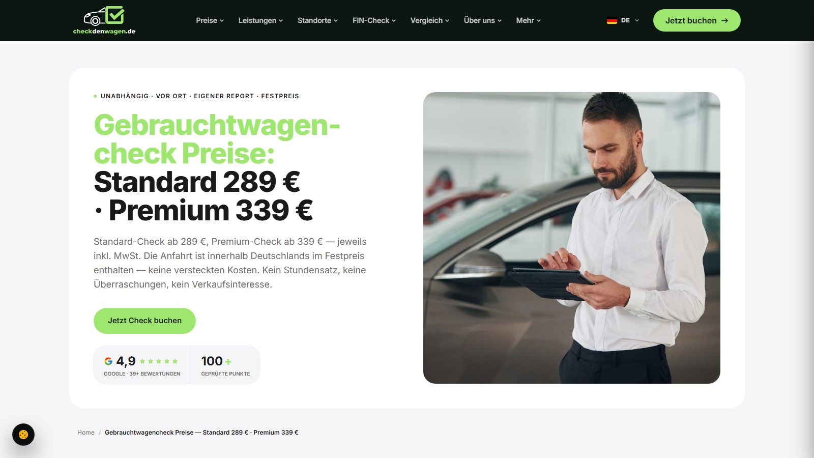 CheckDenWagen — Projekteinblick 2