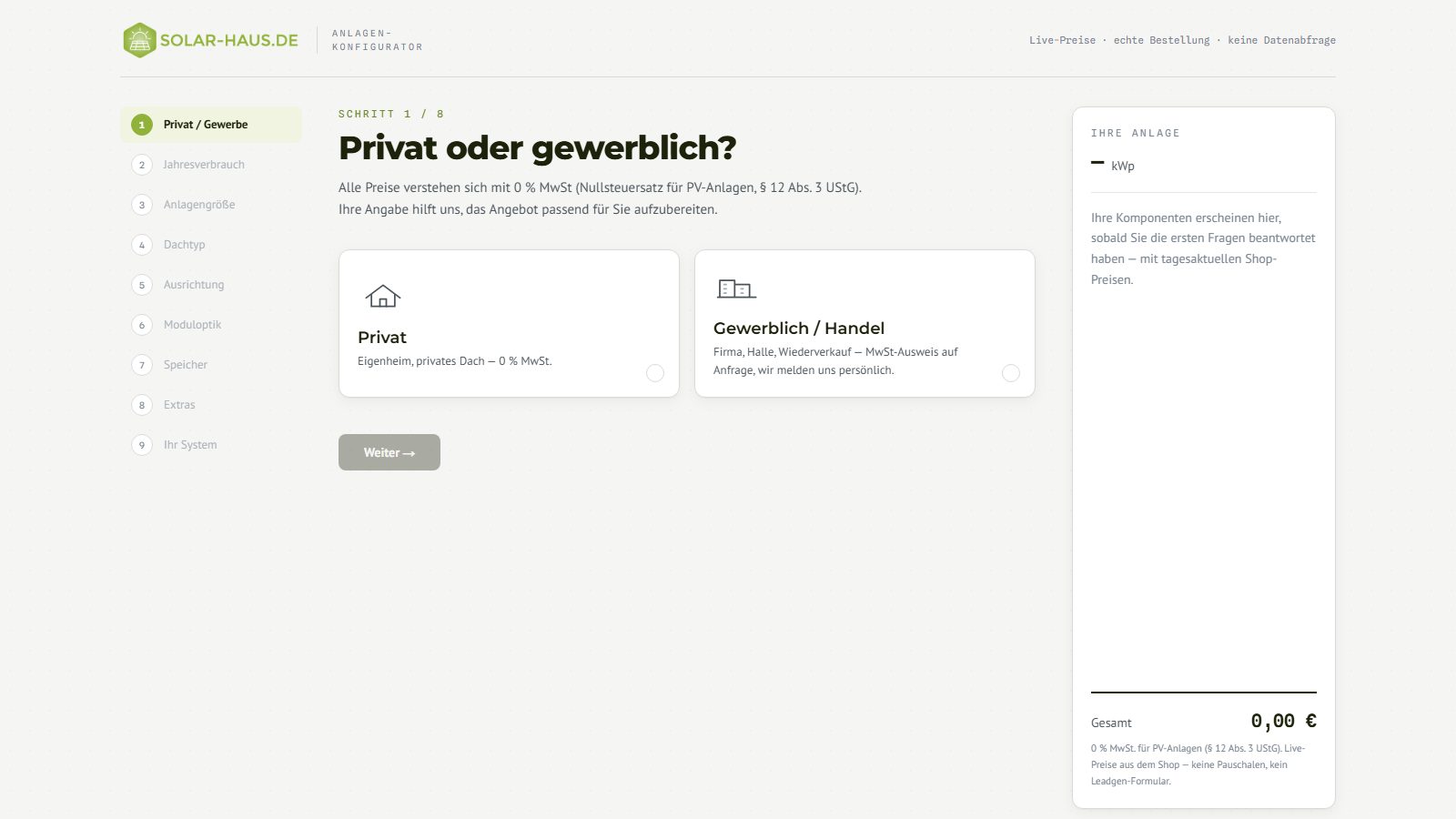 Solar Haus — Projekteinblick 4
