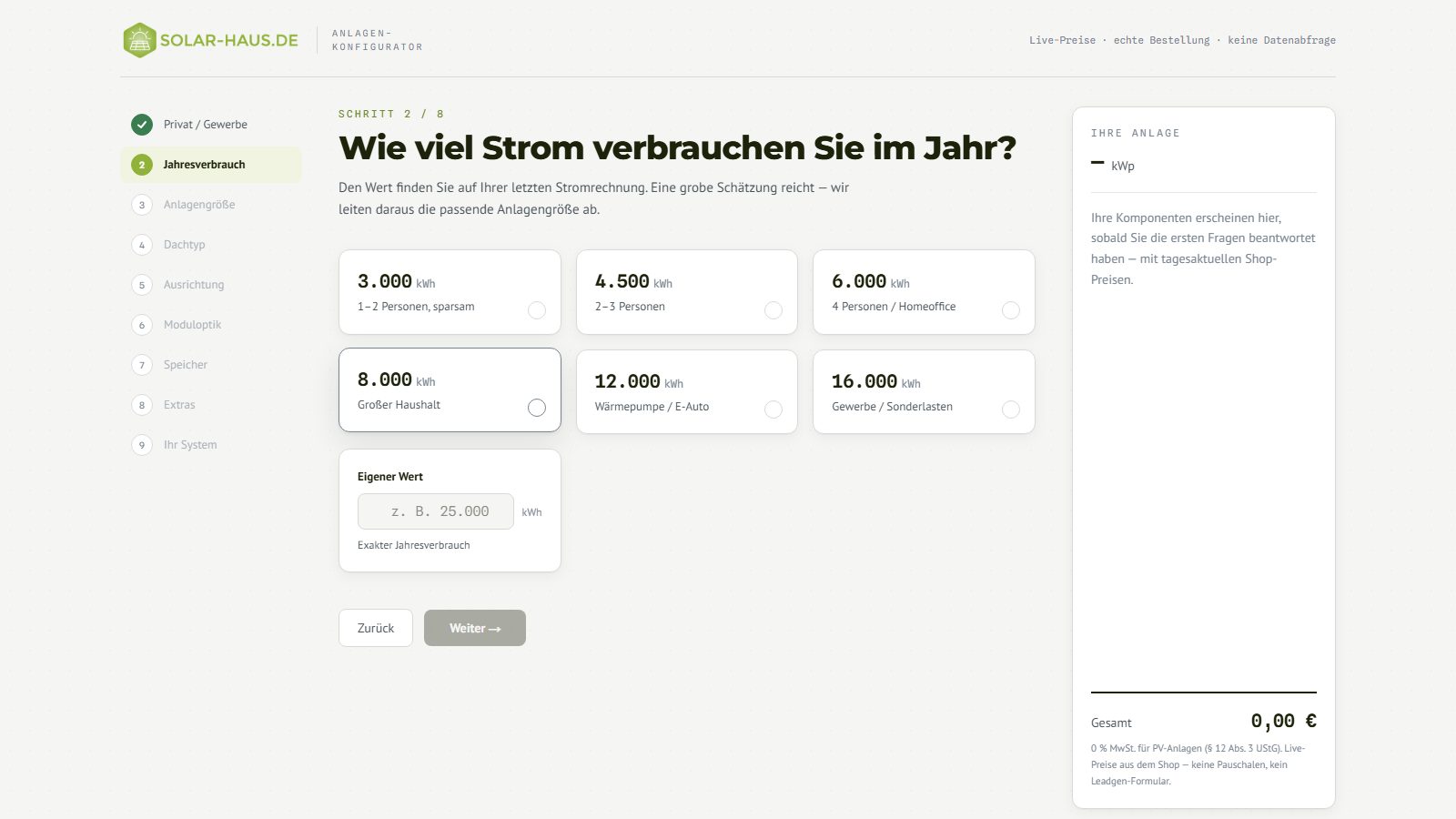 Solar Haus — Projekteinblick 5