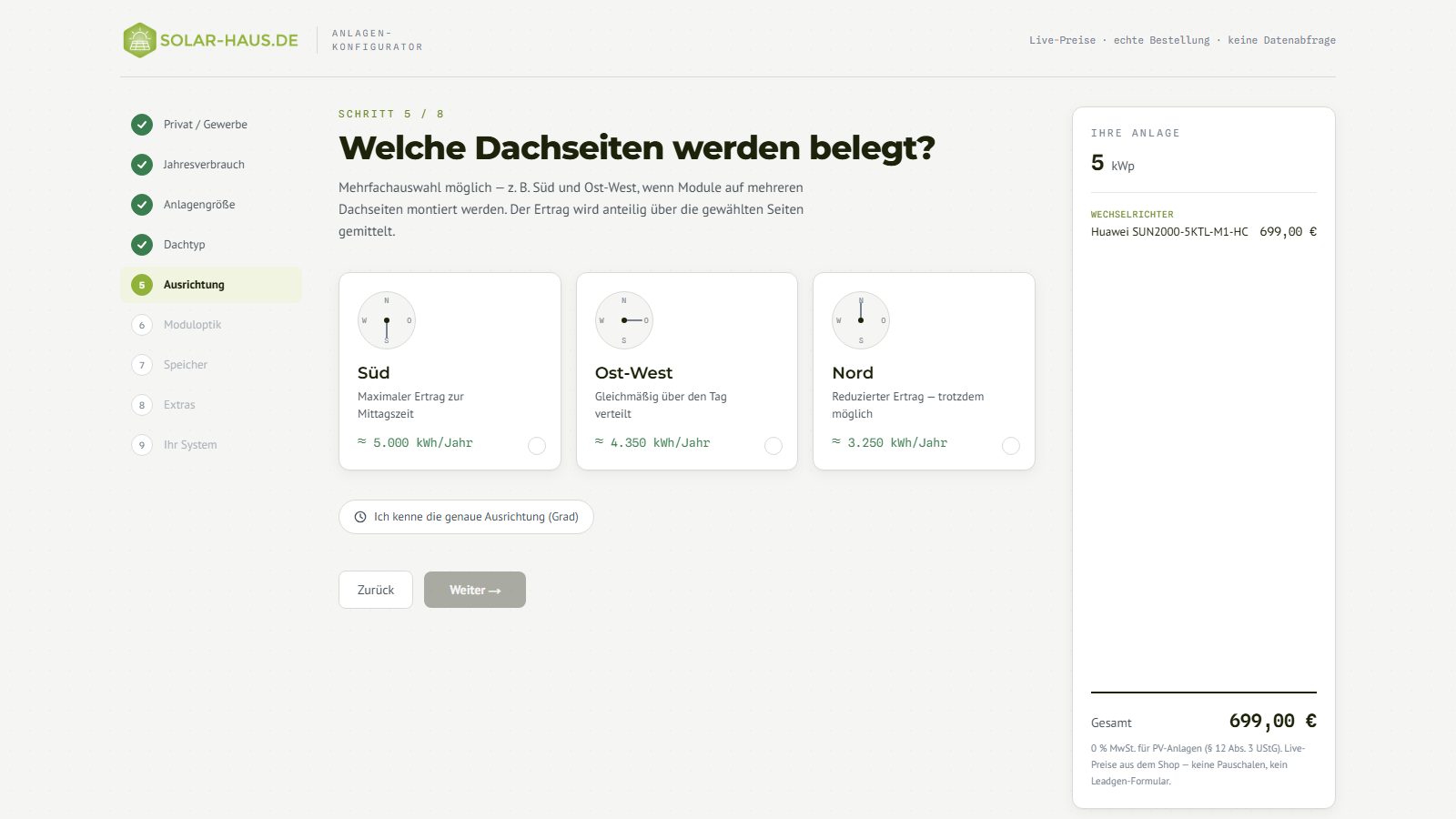 Solar Haus — Projekteinblick 3
