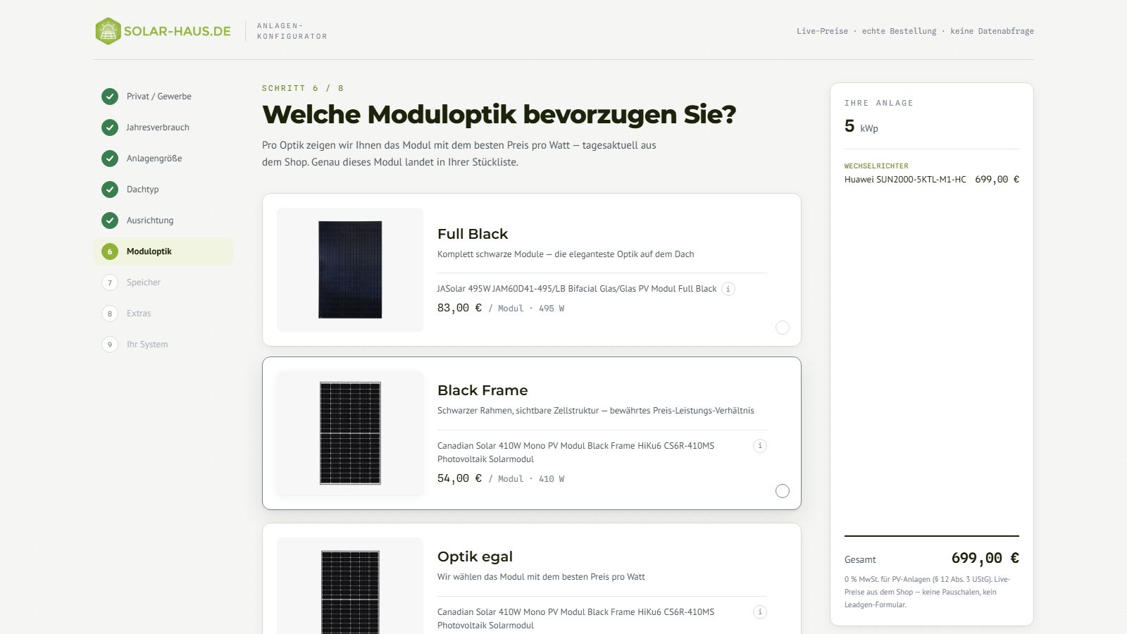 Solar Haus — Projekteinblick 8