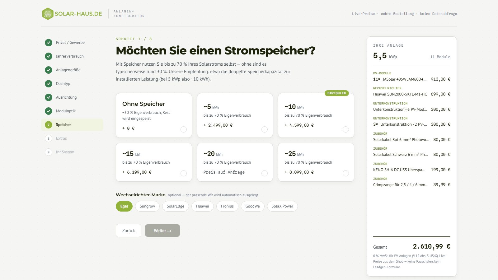 Solar Haus — Projekteinblick 9